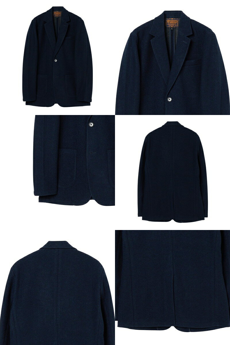 ロサーセン ROSASEN メンズ ジャケット テーラードジャケット 2つボタン ストレッチ ツイードダンボール素材 センターベント パッチポケット 【送料無料】 2025 秋冬 新作 ゴルフウェア