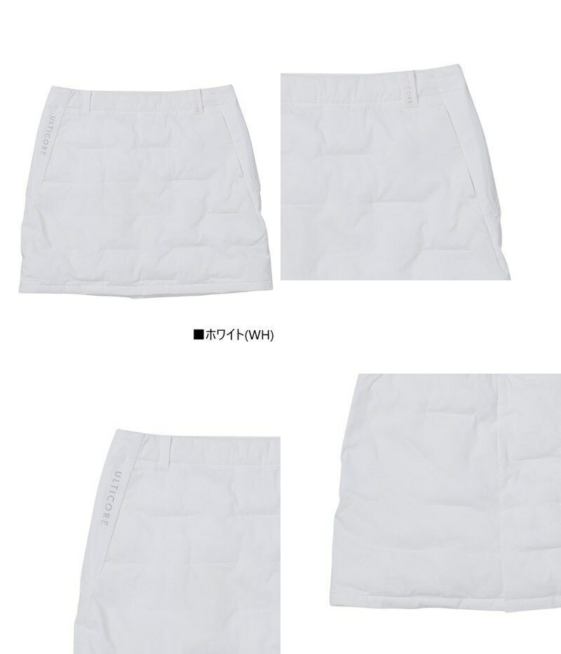 アルティコア ブリヂストン ゴルフ ULTICORE BRIDGESTONE GOLF レディース スカート 台形スカート 中綿入り 保温 防寒 防風 撥水 ロゴプリント立体パターン設計 M〜3Lまでご用意 【送料無料】 2025 秋冬 新作 ゴルフウェア