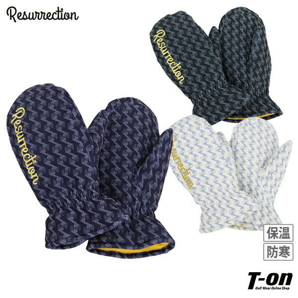レザレクション Resurrection メンズ レディース ミトン ハンドウォーマー 中綿入り 内側フリース 保温..