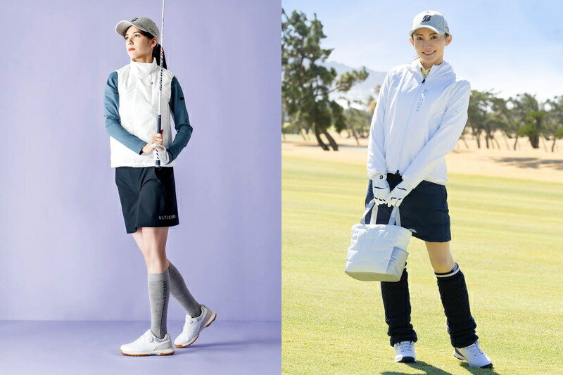 アルティコア ブリヂストン ゴルフ ULTICORE BRIDGESTONE GOLF レディース ポロシャツ 長袖 +3℃ 保温 4WAYストレッチ サイド配色切替デザイン 前立てロゴプリント M〜3L 【送料無料】 2025 秋冬 新作 ゴルフウェア