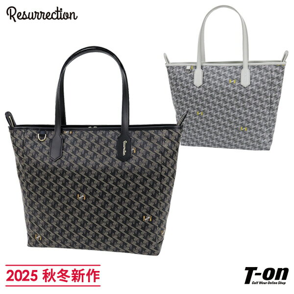 レザレクション Resurrection メンズ レディース トートバッグ ビッグトートバッグ ラニウス ビズ 幾何学柄 総柄 モノグラム調デザイン 本革 レザ...