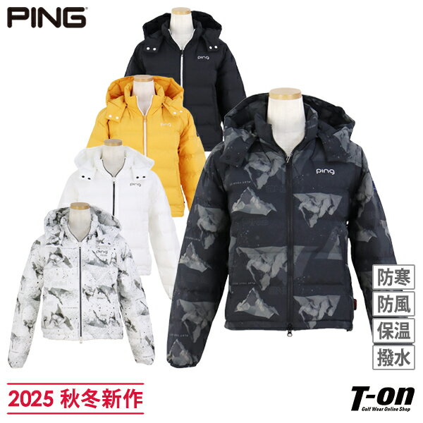 新品　ピン ゴルフウェア 中綿ジャケット　Sサイズ　ブラック 新品 ピン ゴルフウェア 中綿ジャケット Sサイズ ブラック ピン ゴルフ