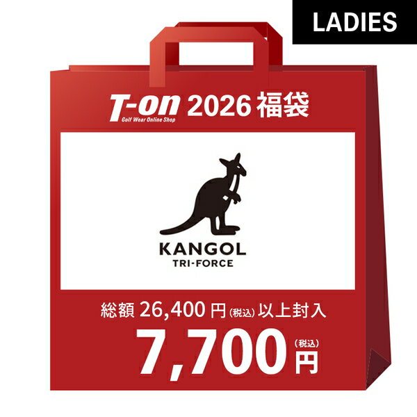 即納 カンゴール トライフォース KANGOL TRI-FORCE 日本正規品 日本規格 レディース ハッピーバッグ カンゴールトライフォース レディース 総額26,400円（税込）以上封入 70％OFF〜 希少！人気福袋！お早めに！ ゴルフウェア 【送料無料】
