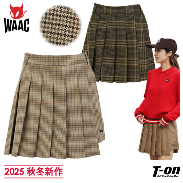 ワック WAAC 日本正規品 レディース スカート ショートパンツ プリーツラップショートパンツ キュロッ..