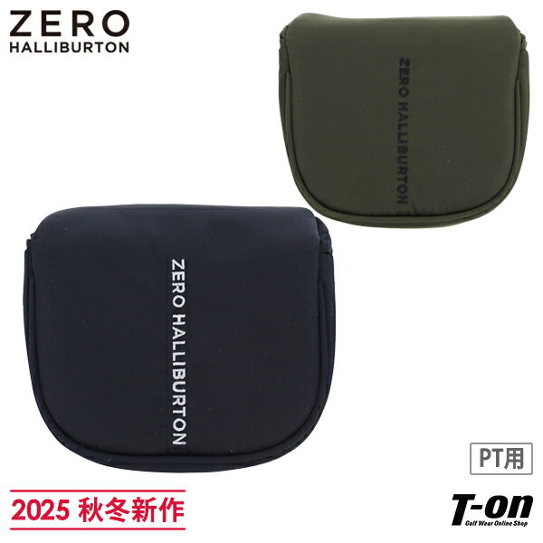 ゼロハリバートン ゴルフ ZERO HALLIBURTON GOLF メンズ レディース パターカバー マレット型 微光沢感 ツイル素材 ロゴ刺繍 2025 秋冬 新作 ゴルフ
