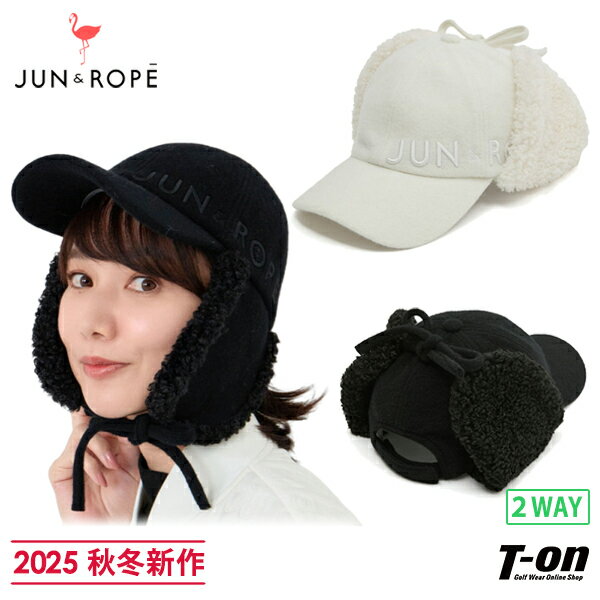 ジュン＆ロペ ジュンアンドロペ JUN＆ROPE メンズ レディース キャップ ボア耳当て付キャップ ...