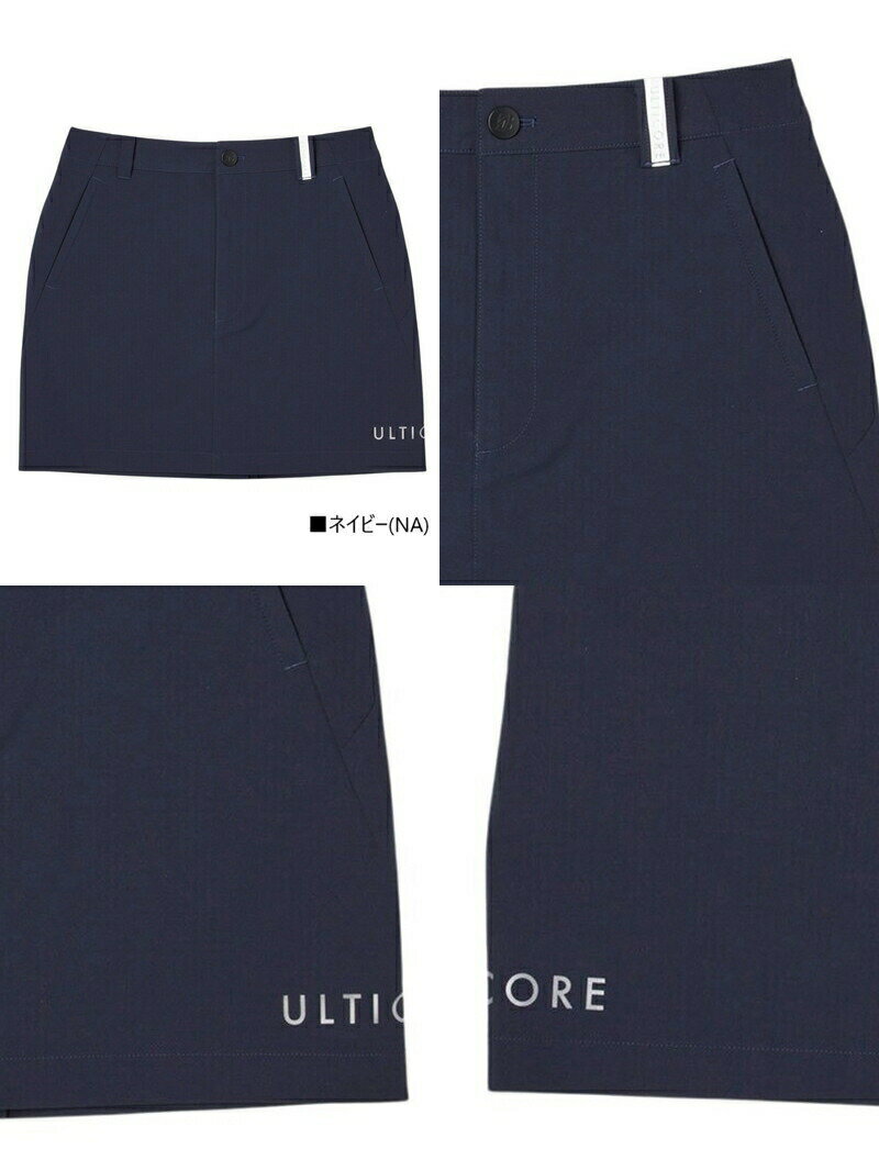 アルティコア ブリヂストン ゴルフ ULTICORE BRIDGESTONE GOLF レディース スカート インナーパンツ一体型 撥水 4WAYストレッチ 後ろスリット 裏微起毛 ロゴプリント M〜3Lまで 【送料無料】 2025 秋冬 新作 ゴルフウェア