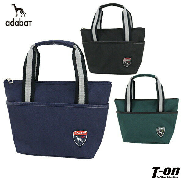 アダバット adabat メンズ レディース カートバッグ ラウンドバッグ トートバッグ 防滴裏地仕様 エンブレム刺繍 ゴルフ 【送料無料】