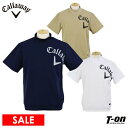 【30%OFF SALE】キャロウェイ アパレル キャロウェイ ゴルフ Callaway APPAREL メンズ ハイネックシャツ 半袖 モックネックスウェット...