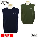 【30%OFF SALE】キャロウェイ アパレル キャロウェイ ゴルフ Callaway APPAREL メンズ ベスト クルーネックニットベスト リラックスシ...