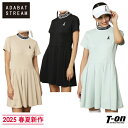 アダバット ストリーム ADABAT STREAM レディース ワンピース 半袖【STREAM】ふんわりシルエット モックネックワンピース 【送料無料】 202...