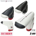 トミー ヒルフィガー ゴルフ TOMMY HILFIGER GOLF 日本正規品 メンズ レディース パターカバー ピン型 ヘッドカバー レザー調素材 配色切替...