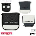 トミー ヒルフィガー ゴルフ TOMMY HILFIGER GOLF 日本正規品 メンズ レディース パターカバー マレット型 ヘッドカバー レザー調素材 配色...