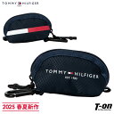 トミー ヒルフィガー ゴルフ TOMMY HILFIGER GOLF 日本正規品 メンズ レディース ボールケース ボールポーチ ボール2個用 ロゴプリント ト...