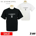 【30%OFF SALE】セントアンドリュース St ANDREWS メンズ Tシャツ 半袖 クルーネック 天竺Tシャツ ドロップショルダー ロゴプリント 20...