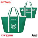 アルチビオ archivio メンズ レディース トートバッグ ビッグトートバッグ 底板付き 配色パイピング エンブレム風刺繍 ロゴプリント 【送料無料】 20...