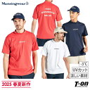 【タイムセール 5/7 13:00迄 10%OFF】マンシングウェア Munsingwear メンズ ハイネックシャツ 半袖 モックネックシャツ ‐3℃ UVカ...