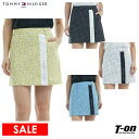 【30%OFF SALE】トミー ヒルフィガー ゴルフ TOMMY HILFIGER GOLF 日本正規品 レディース スカート ストレッチ ドット&フラワープ...
