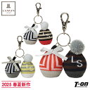 ランバン スポール LANVIN SPORT 日本正規品 レディース ボールホルダー ニット素材 ボールケース ボール2個用 ボーダー柄 ロゴジャガード ラメポ...