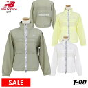 【30%OFF SALE】ニューバランス ゴルフ new balance golf レディース ブルゾン ストレッチ シースルー 透け感のある素材 タックプリー...