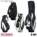 トミー ヒルフィガー ゴルフ TOMMY HILFIGER GOLF 日本正規品 メンズ レディース キャディバッグ 9型 47インチ対応 異素材切替デザイン ...