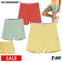 【30%OFF SALE】ロサーセン ROSASEN レディース パンツ ショートパンツ サマーコーデュロイ素材 ウエスト後ろゴム ロゴ刺繍 2025 春夏 新...