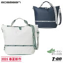 ロサーセン ROSASEN メンズ レディース トートバッグ シューズインポケット付 ロゴテープショルダー付 ロゴ入りファスナー マットな質感 【送料無料】 2...