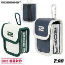 ロサーセン ROSASEN メンズ レディース 距離計ケース スコープポーチ スコープケース ボールケースにもなる ロゴテープデザイン ロゴ刺繍 マットな質感 ...