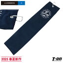 Jリンドバーグ J.LINDEBERG 日本正規品 メンズ レディース タオル フック付きタオル カラビナ付きタオル ゴルフタオル サークルロゴ刺繍 【送料無料...