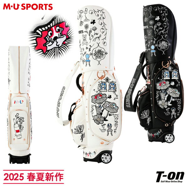 MUスポーツ エムユー スポーツ M.U SPORTS MUSPORTS メンズ レディース キャディバッグ キャスター付きキャディバッグ ローリングソール 9...