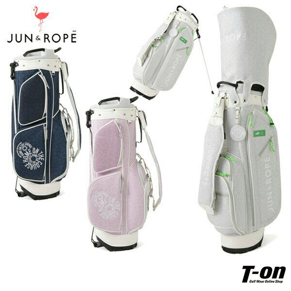 【タイムセール 11/25 13:00迄 30%OFF】ジュン&ロペ ジュンアンドロペ JUN&ROPE メンズ レディース キャディバッグ スタンド式キャディ...