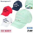【タイムセール 5/7 13:00迄 10%OFF】マンシングウェア Munsingwear メンズ キャップ ベースボールキャップ コットンツイル素材 立体ロ...