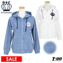【30%OFF SALE】セントクリストファー St.Christopher レディース ブルゾン パーカー フーディー パイルパーカー ストレッチ 王冠 クラ...