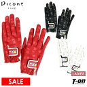 【10%OFF SALE】ピッコーネクラブ PICONE CLUB レディース グローブ ゴルフグローブ 両手用 ピコ飛び柄 総柄 2025 春夏 新作 ゴルフ