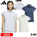 【30%OFF SALE】アディダス アディダスゴルフ adidas Golf 日本正規品 レディース ポロシャツ 半袖 フレンチスリーブ ストレッチ シアサッ...