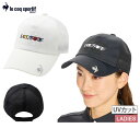 ルコックスポルティフ ゴルフ ルコック le coq sportif GOLF レディース キャップ メッシュキャップ UVカット モンドリアン柄 ロゴプリント...