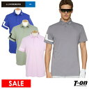 【30%OFF SALE】Jリンドバーグ J.LINDEBERG 日本正規品 メンズ ポロシャツ 半袖 ストレッチ 吸水速乾 袖ブリッジマークプリント 衿ロゴ刺繍 【送料無料】 2025 春夏 新作 ゴルフウェア