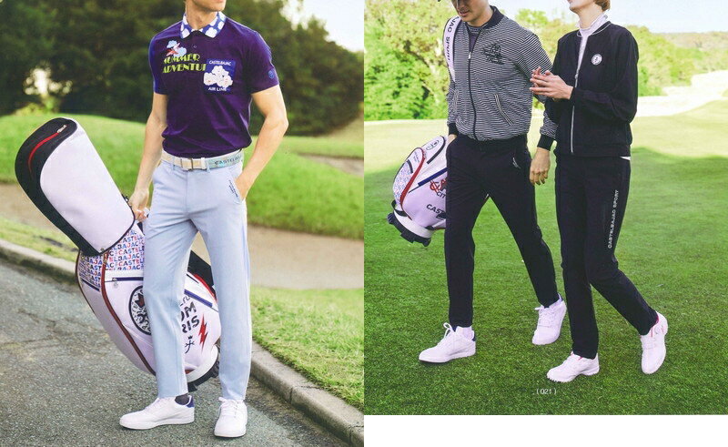 【30％OFF SALE】カステルバジャックスポーツ CASTELBAJAC SPORT メンズ パンツ ロングパンツ ツイル素材 ストレッチ テーパードシルエット ロゴ刺繍 シンプルデザイン 【送料無料】 ゴルフウェア