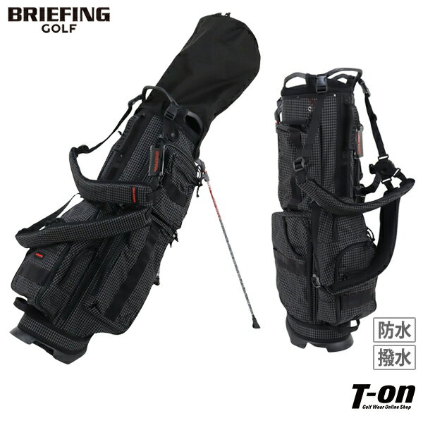 ブリーフィング ゴルフ BRIEFING GOLF メンズ レディース キャディバッグ スタンド式キャディバッグ 8.5型 CR-7 #03 コーデュラナイロン...