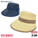 【ポイント5倍 7/11 12:59迄】マンシングウェア Munsingwear レディース キャップ ロングバイザーキャップ ブレード編み 手洗い可 リボンタ...