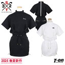 SY32 by SWEET YEARS GOLF エスワイサーティトゥ バイ スィートイヤーズ ゴルフ 日本正規品 レディース ワンピース 半袖 ハイネックワン...