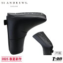 セントアンドリュース St ANDREWS メンズ レディース パターカバー ピン型パターカバー ヘッドカバー マットな質感 PIN用 ロゴワッペン 2025 ...