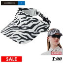 【30%OFF SALE】Jリンドバーグ J.LINDEBERG 日本正規品 レディース サンバイザー ベルト高めデザイン スベリメッシュ素材 幾何学柄 アニマ...