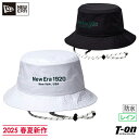 ニューエラ ゴルフ ニューエラ NEW ERA 日本正規品 メンズ レディース レインハット ハット バケットハット 防水 透湿 メッシュ裏地付 あご紐付 ロゴ...