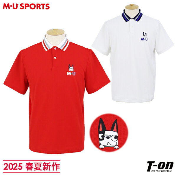 激安 超特価商店街 楽天市場】m.u sports musports メンズ ポロシャツ 半袖 ミエコウエサコ