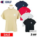【30%OFF SALE】チャンピオン チャンピオン ゴルフ Champion 日本正規品 レディース ハイネックシャツ 半袖 モックネックシャツ ショートスリ...