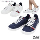 トミー ヒルフィガー ゴルフ TOMMY HILFIGER GOLF 日本正規品 メンズ レディース シューズ ゴルフシューズ スパイクレスシューズ レザー調素...