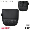 セントアンドリュース St ANDREWS メンズ レディース パターカバー マレット型パターカバー ヘッドカバー マットな質感 ロゴワッペン 2025 春夏 ...