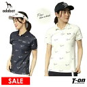 【タイムセール 7/22 13:00迄】アダバット adabat レディース ポロシャツ 半袖 櫻井貴史×ADABAT NAVY コラボ UVカット 吸水速乾機...