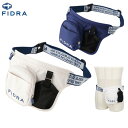 フィドラ FIDRA メンズ レディース ウエストポーチ ウエストバッグ ティーホルダー内蔵 ロゴデザイン 小物収納 ボール収納 アクセサリーポーチ 2025 ...